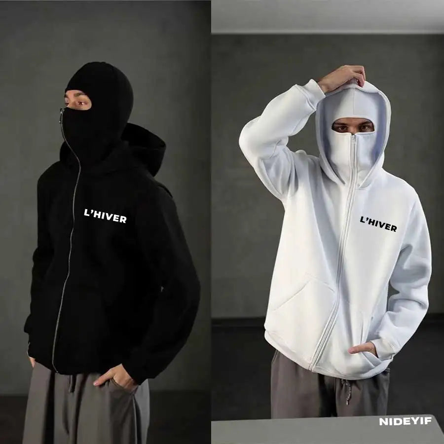 Pull Saïf à Cagoule