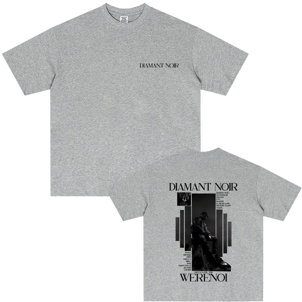 ⬛️ T-shirt werenoi diamant noir