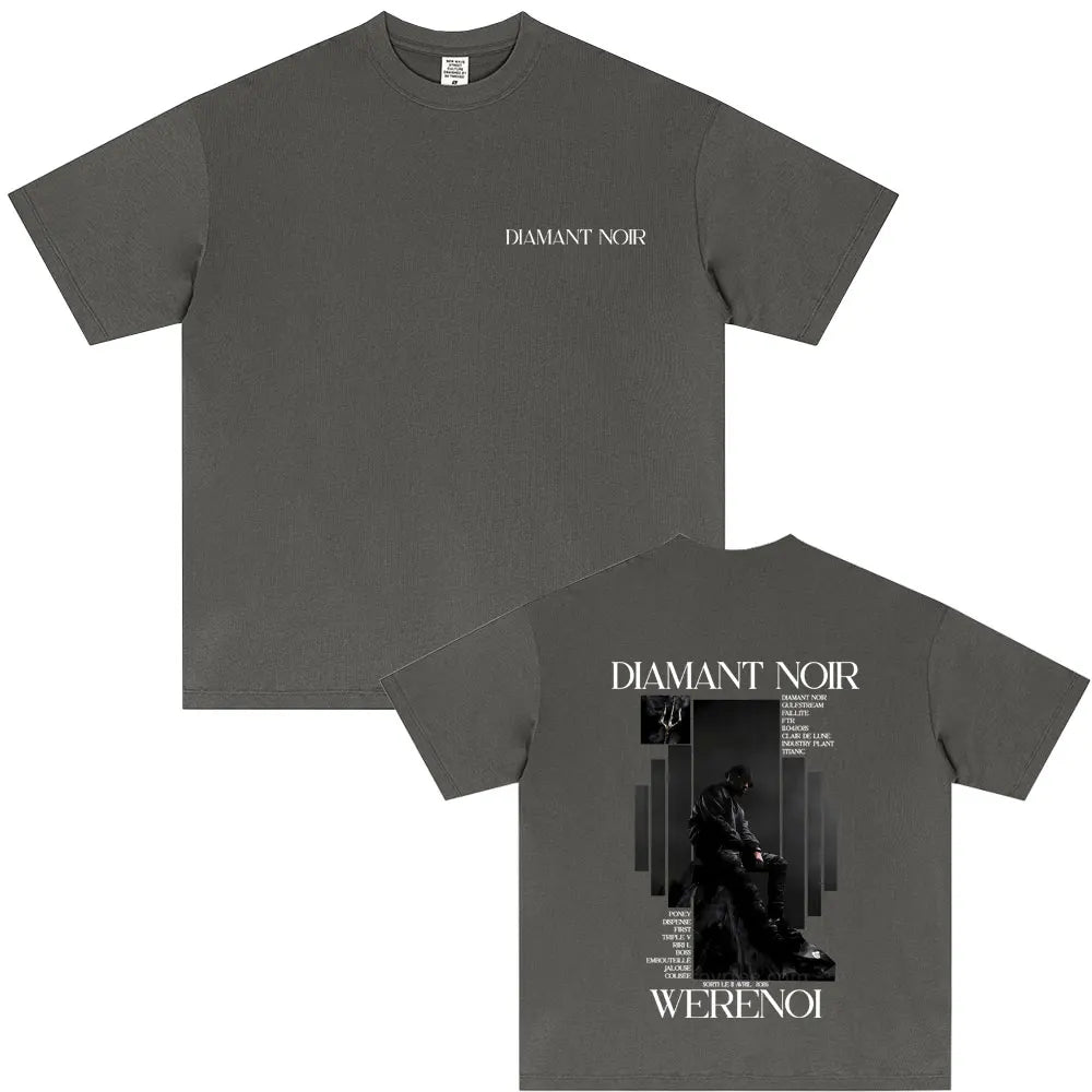 ⬛️ T-shirt werenoi diamant noir