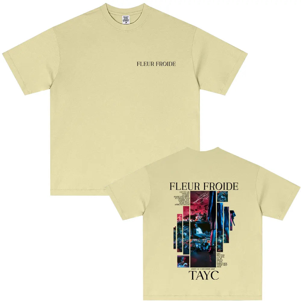 : T-shirt “Fleur Froide” by Tayc 🌹