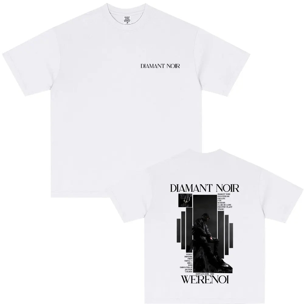 ⬛️ T-shirt werenoi diamant noir